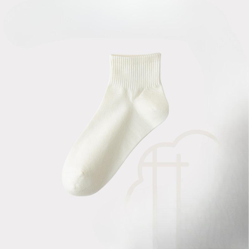 Sock Children's Summer and Spring Boneless Pure Cotton Boat Socks, Thin Style Cotton Socks, 100% Cotton Short Socks