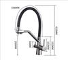 3 in 1 Kitchen Faucet Pure 360 Rotation sink Crane Handles Dual Water Functions Mode Filter Mixer Taps