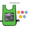 Kid's Sticky Ball Vest Set: Outdoor Parent-Child Dodgeball Game Toy