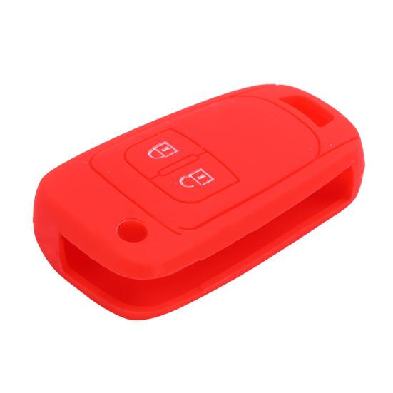 New 2 Button Silicone Car Remote Flip Key Fob Shell Protect Cover Case for Opel Car Ornament
