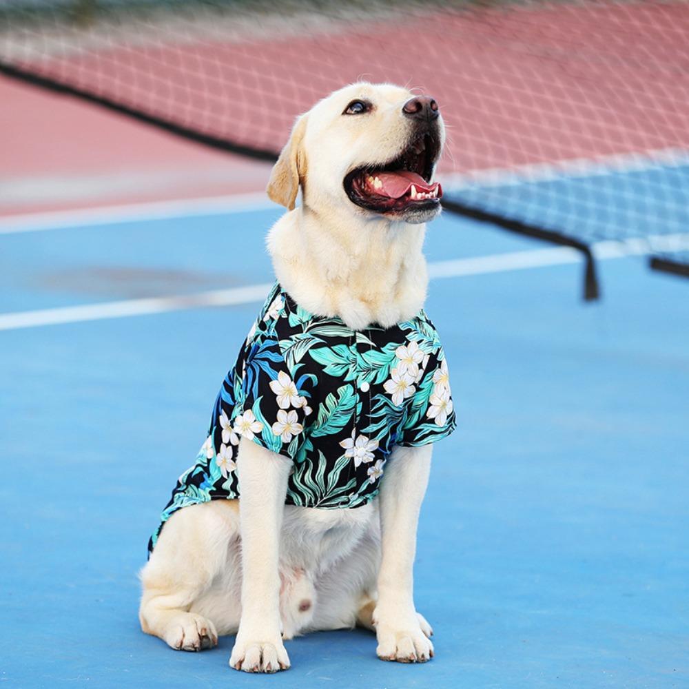 Comfortable Dog Hawaiian Shirts Hawaii Style Shirt for Dogs High Quality Pet T-shirts  Dogs