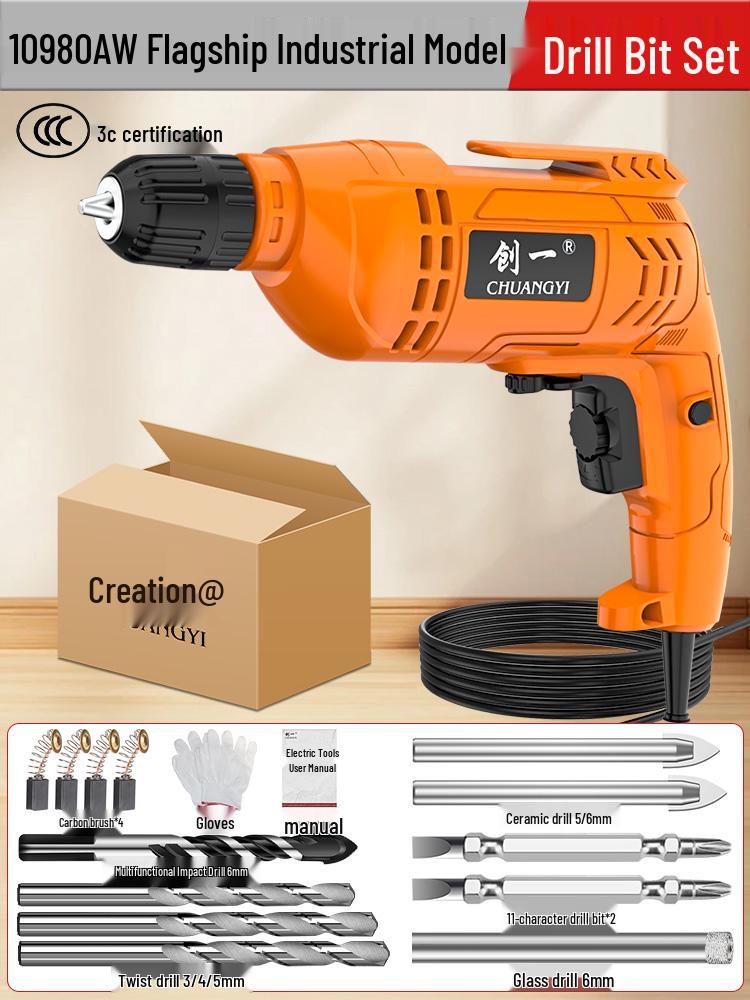 220V Corded Multi-Functional Electric Impact Drill