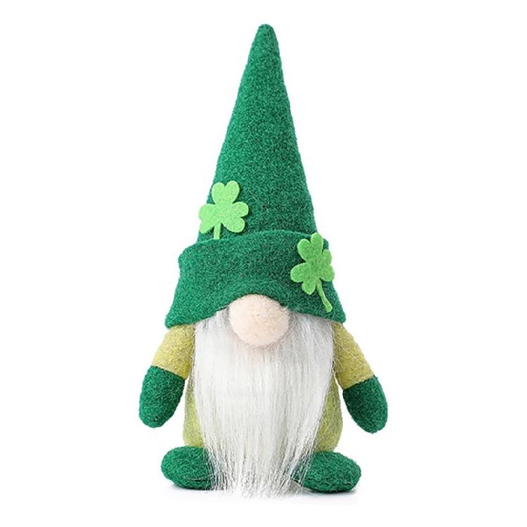 

Irish Patrick s Day Gnomes Dwarfs Figurine Doll Toy Ornaments Table Display