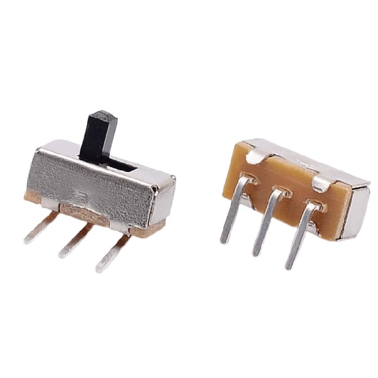 Leiterplatten-Schiebeschalter SS12D005, Kleine Kippschalter, 3-Pin 2-Position Ersatzteil für Schaltungssteuerung, DIY-Montage, Elektronikservice,