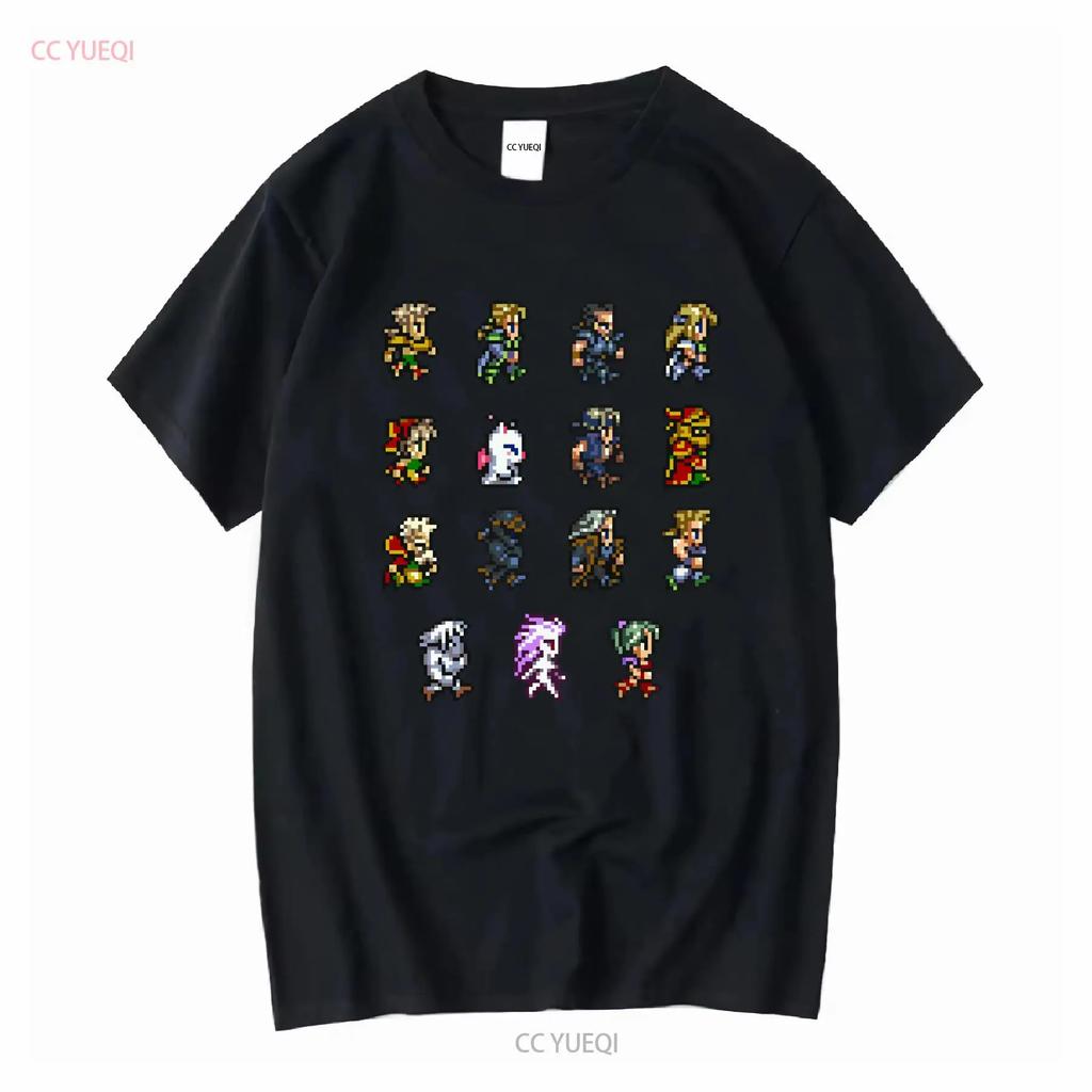 Final Fantasy VI Pánské Černé s Oblečení Velikost S 3XL vintage Prané Unisex Mírně Pružný Top Pro Každodenní Nošení Měkké homme