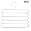 1/4PCS Clothes Hangers 5-Layers Trousers Holders Closet Storage Organizers 5 Layers Pants Towel Scarfs Racks Storage Organization