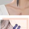 2023 Trendy Long Tassel Earrings for Women: European & American Style, Exuding Light Luxury and Exaggerated Elegance