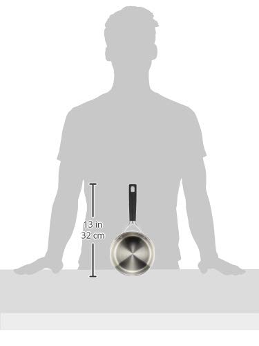 Henckels HI Style Basic Kochtopf, 14cm, 1L, Edelstahl, Induktionsgeeignet, 40585-140 (Offizielles japanisches Produkt)