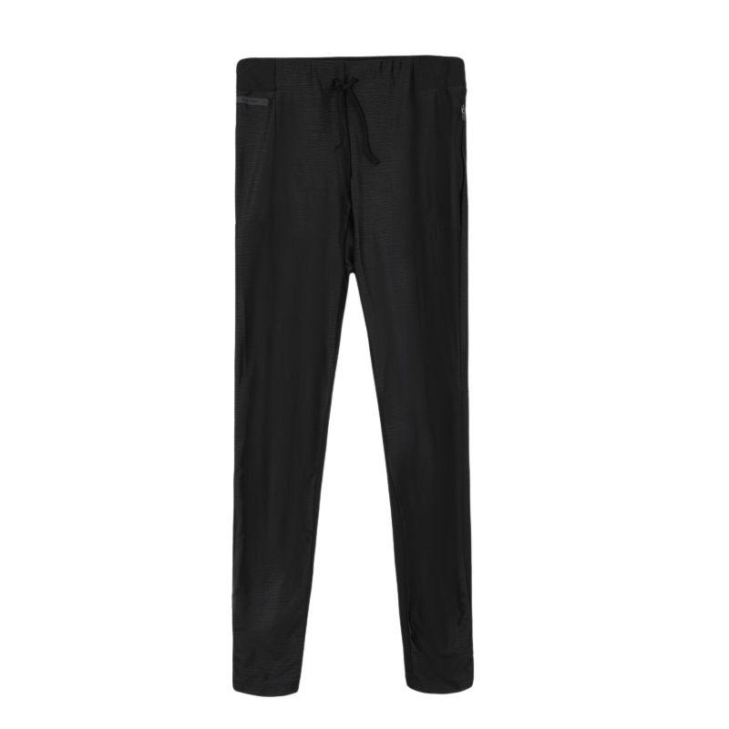 DECATHLON 500 Solid Colour High-Waisted Running Sports Trousers Women's Mystery Black