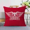 Classic Rock Band A-Aerosmith Cushion Cover Car Throw Pillow Case For Sofa Car Christmas Gift 40X40Cm 45X45Cm