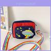 Kinder Cartoon Einhorn Umhängetasche Aus Atmungsaktivem Nylon Für Den Schul- Und Kindergartengebrauch