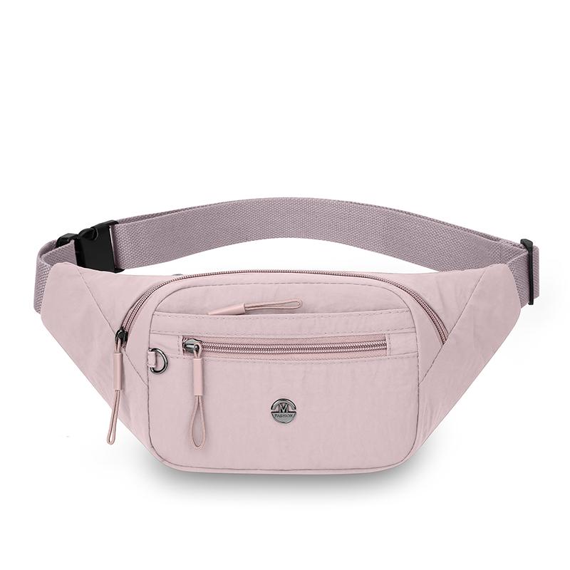 Damen Wasserdichte Nylon Verstellbare Gürteltasche Umwandelbar Große Kapazität Crossbody Brusttasche für Outdoor-Aktivitäten