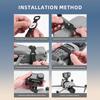 Top Extension Camera Bracket Multi-Function Camera Fill Light Top Bracket Camera Top Mount Holder for DJI Air 2/3S Mavic 2/3Pro
