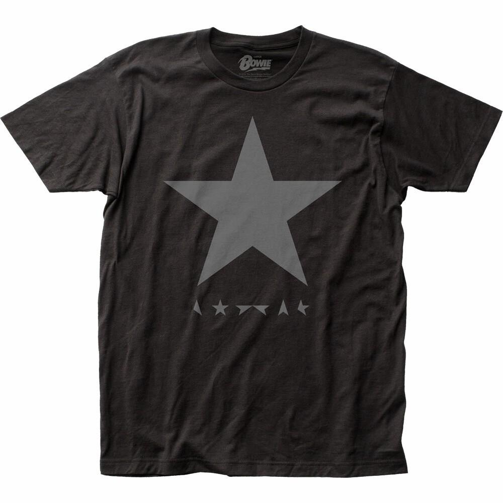 David Bowie Blackstar T Shirt Mens Licensed Rock N Roll Band Music Tee New Black