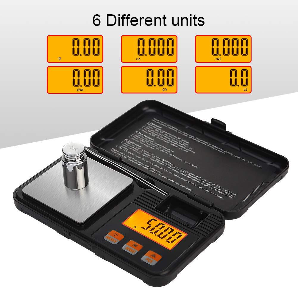 Mini High-Precision Portable Jewelry Scale 0.001g