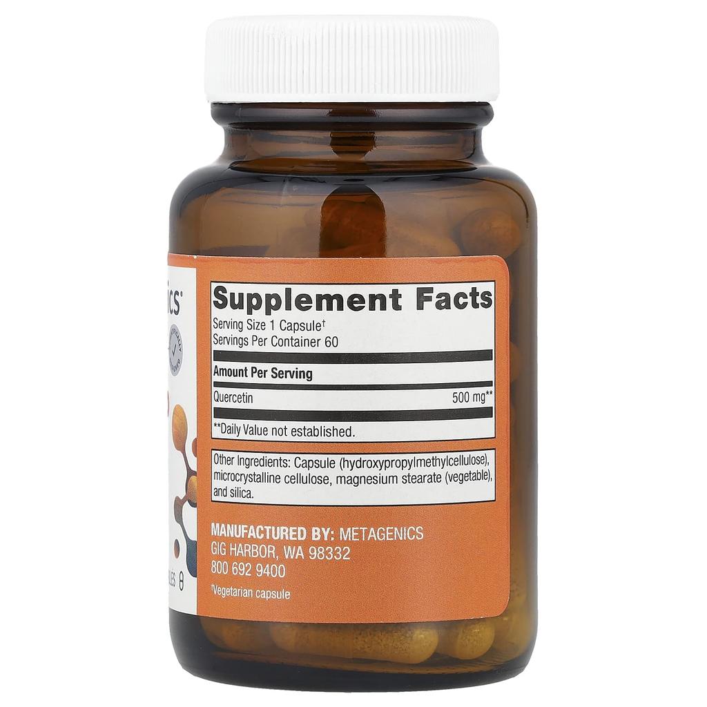 Quercetin, 500 mg, 60 Kapseln