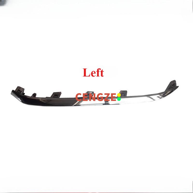 2024-2026 Models HONGQI H5 Front Bumper Silver Strips OUSADO Front Silver Decoration Left