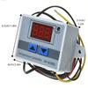 XH-W3001 Temperature Controller 12V 24V 110-220V Digital Temperature Controller  Incubator