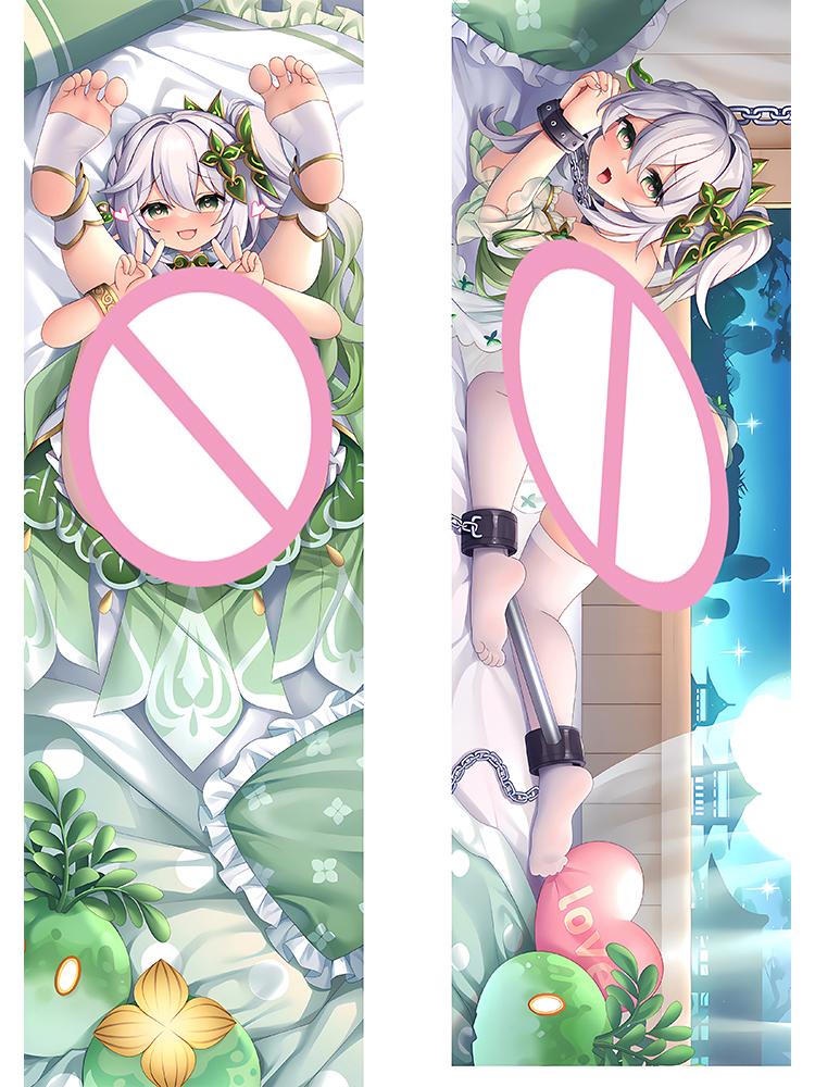 Nahida Dakimakura Anime Body Pillow Cover Two Side Printed Bedding Cushion Case Pillowcase Otaku Kawaii Accessories Gifts