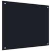 Vidaxl Panele Ochronne Do Kuchni, Czarne, 2 Szt., 70X60 Cm Szkło