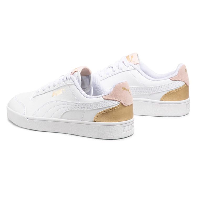 Puma Shuffle Versatile Low-Top Skate Shoes Unisex Sneakers White Platinum 309668-09