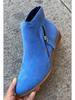 Plus Size Suede Women's Ankle Boots - Autumn/Winter 2021, European & American Style