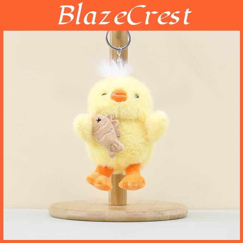 Charmant Porte-clés Animal en Peluche Adorable Chien Mignon Lapin Poussin Et Ours Poupée