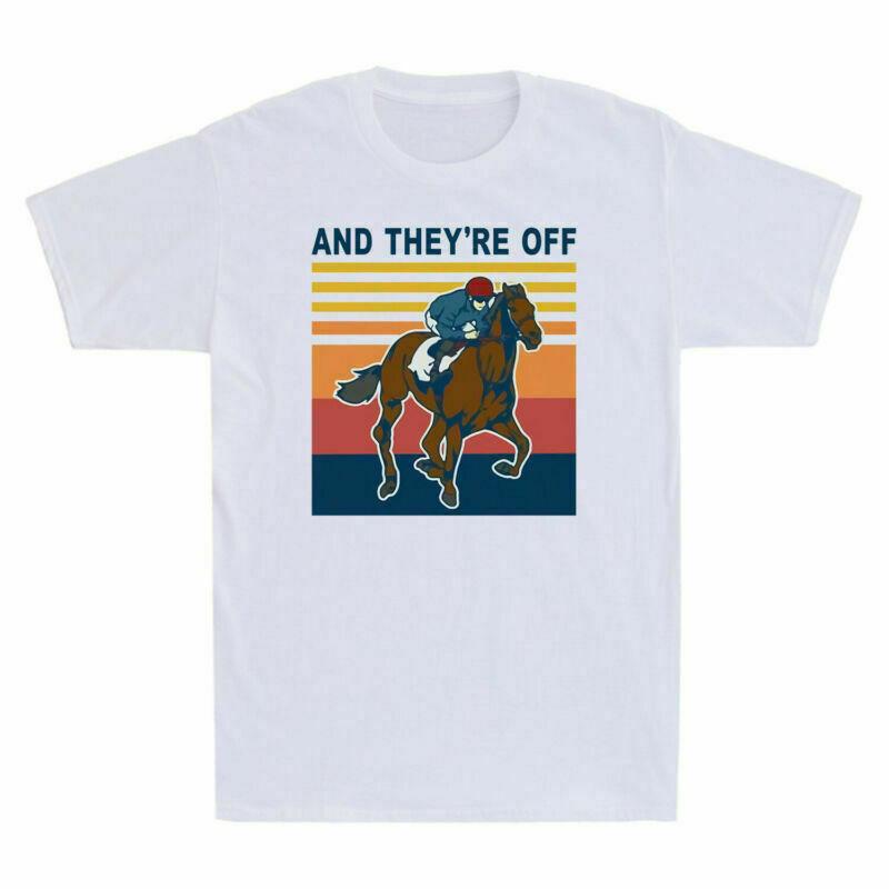 Sorrel And Theyre Off Funny Gift For Horse Racing Gamblers Retro Unisexs Tshirt