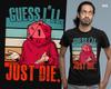 Guess I'll Die T-shirt Dice Gaming Top Dungeons RPG Dragons Gift Tee for Gamers