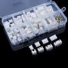 230Pcs Male And Female Pin Connector 2p 3p 4p 5pin Terminal Connector Kit 2.54mm Pitch Terminal