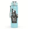 1PC Muscular Male Torso Minimalist Sketch Print 750ml Portable Sports Water Bottle Leakproof Gym Outdoor Travel Drink Cup
