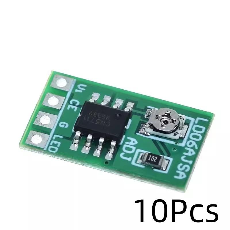 DC 3.3V 3.7V 5V LED Driver 30-1500MA Constant Current Adjustable Module PWM Control Board for USB LED flashlight 18650 Li-ion