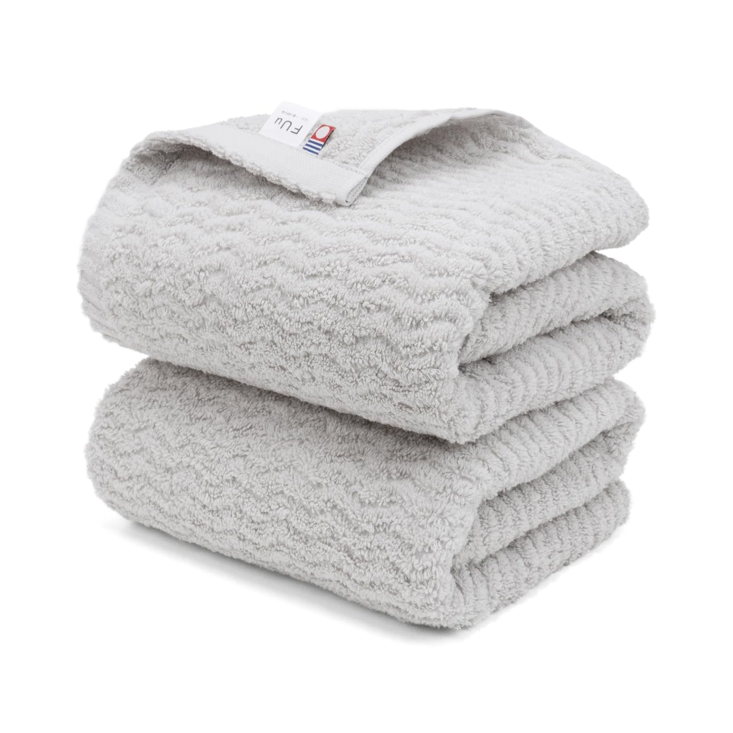 

Набор банных полотенец Imabari Towel Certified из 2 штук FUu Plus Сделано в Японии Серый [oruta] (Черный кунжут) серый