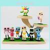 Dandy's World Colorful Pvc Figurines With Base For Collectible Cartoon Characters