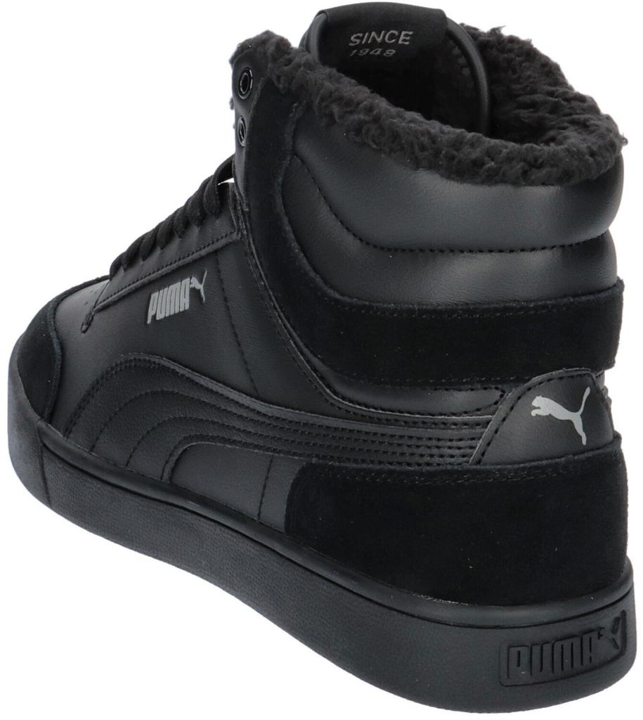 Puma Shuffle Mid Fur Sneakers (387609) Black/black/steel Gray
