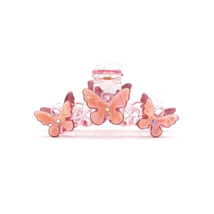 

Ии Ии Ювелирные изделия: Корейская заколка-краб из ацетата с бантом - Заколка-акула премиум-класса