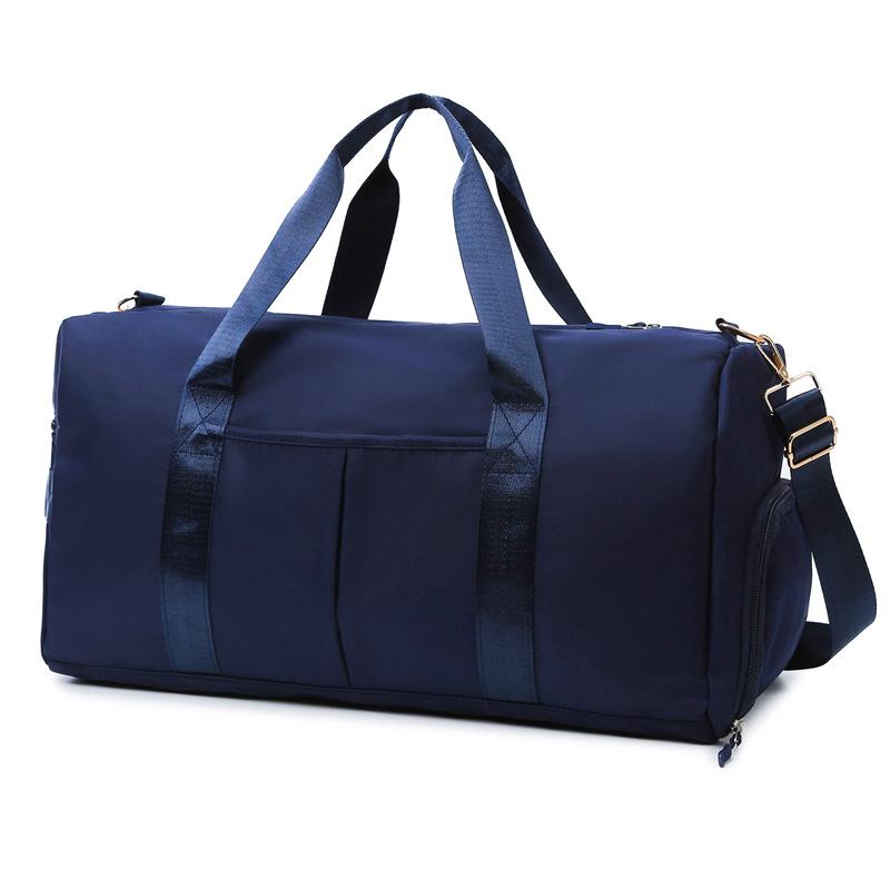 Dry Wet Separation Large Capacity Waterproof Fitness Bag, Hand-held Diagonal Swimming Training Bag, Student Luggage Storage Travel Bag