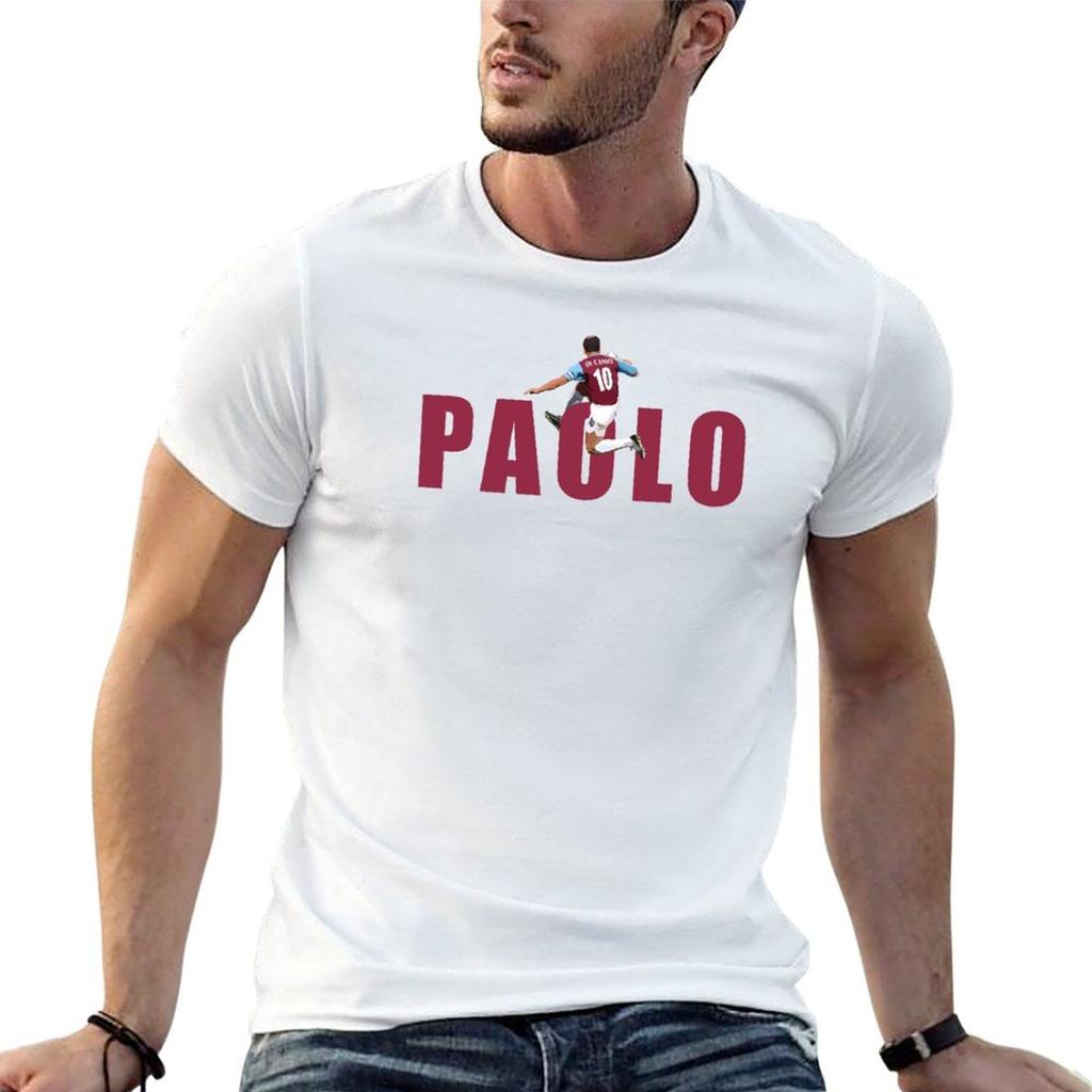 Legend Paolo Di Canio Tshirt Daily Casual Short Sleeve Tee Shirt