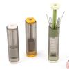 Magnetic Needle Storage Cylinder Clear Press Operated Container for Sewing Accessory