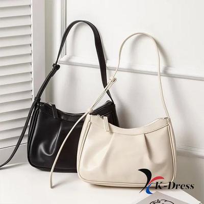Simply Shirring Tote Schultertasche (2 Farben)