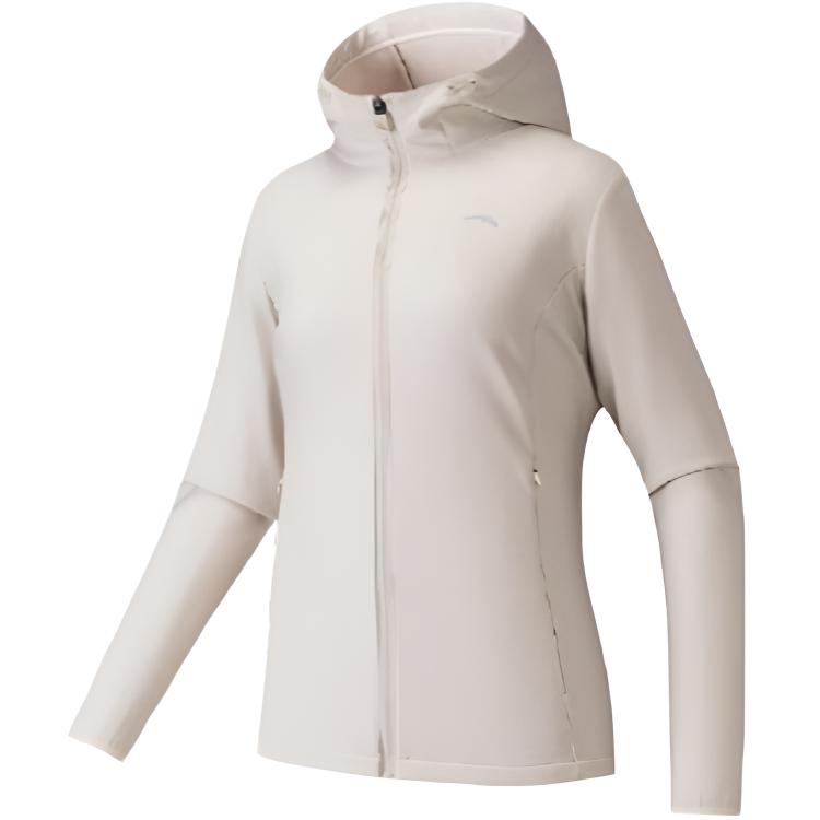 

Anta Серия Тренировочная Толстовка на молнии Спортивная Повседневная Простая Флисовая Однотонная Удобная Универсальная Куртка Женские куртки 962547601-1