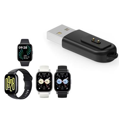 Portable USB Charger Watch Charging Dock Station for Redmi Watch 5 Active/5 Lite/4/3 Active Lite Youth/Band 2 Bracelet