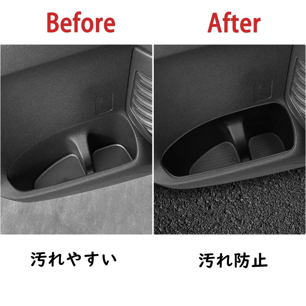 Fucaten Car Console Console Drink Holder Door Interior Storage Side Fits Suzuki New Hustler 2nd Generation MR52S MR92S 2020 Box, Tray, Cover, Box,