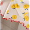 Conjunto de Pijama Feminino de Algodão Sem Mangas Camisola Fina de Verão e Shorts Roupa de Casa Fofa Estampada para Criança Bebê Com Cintura Elástica