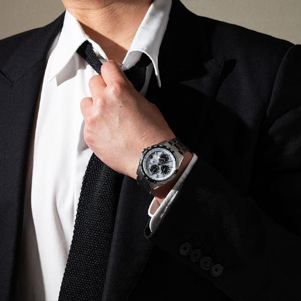 CASIO Men's OCEANUS OCW-T2600J-7AJF [OCEANUS CLASSIC LINE] Round Watch Silver Titan