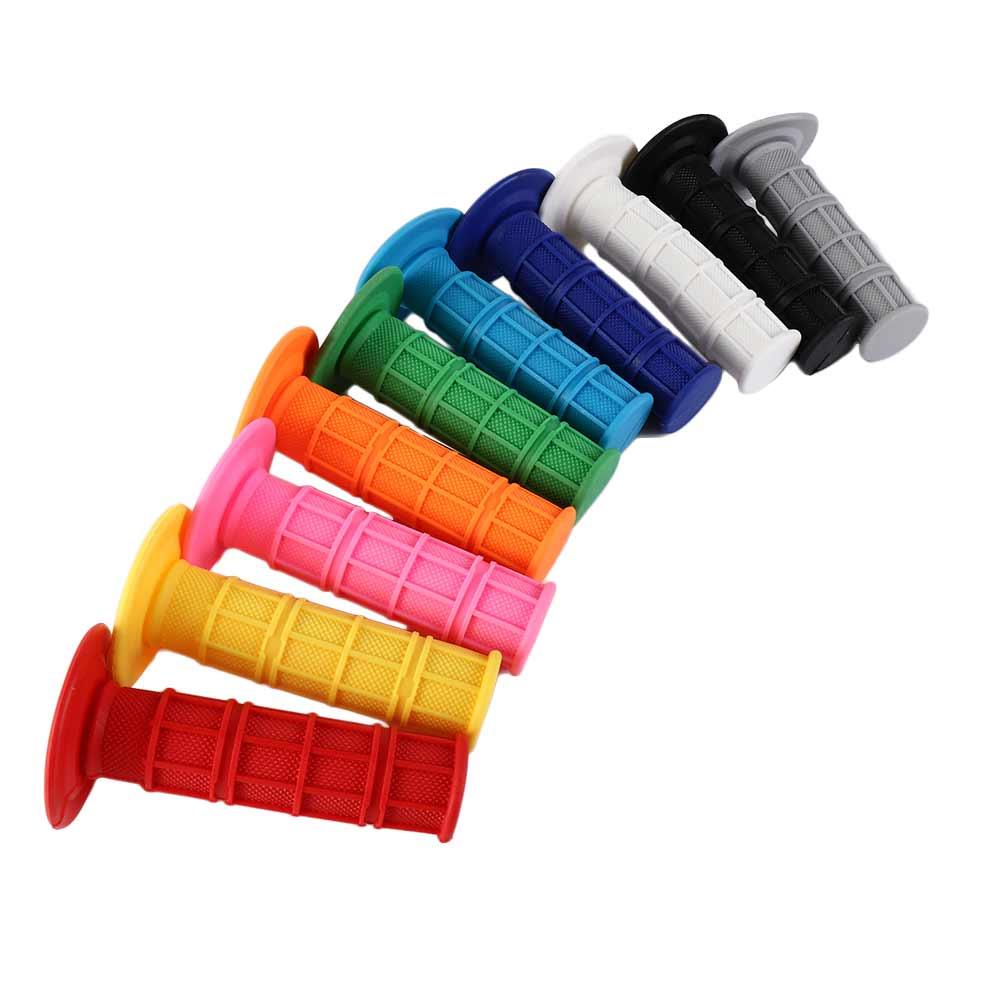 Bike Motocross 7/8'' 22mm Motorbike Handle Bar Motorcycle Handle Grips Brake Hand Grips Soft Rubber