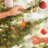 DIY Green Button Christmas Tree Ornament Kit Fun Christmas Buttons Crafts Making Set Handmade