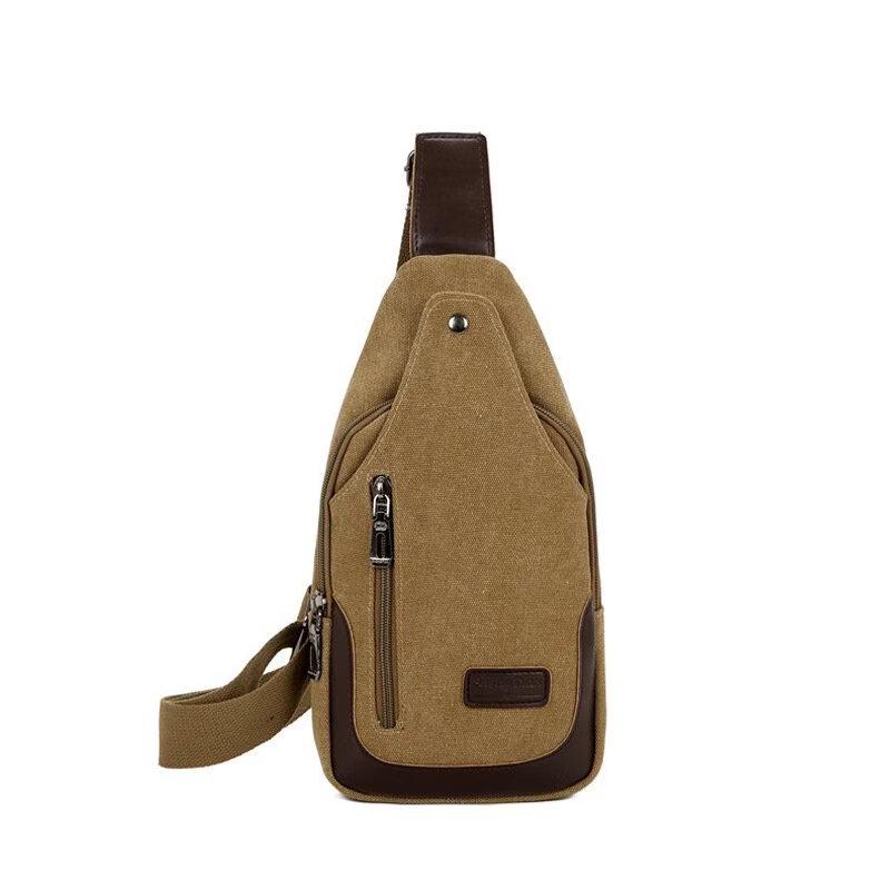 Li Shen Men's Outdoor Casual Chest Bag