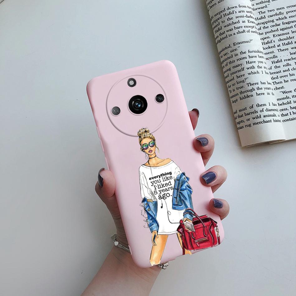 For Realme 11 5G Case RMX3751 Super Mom Baby Fashion Girl Funda Soft Cover For Realme 11 Pro+ Coque Realme11 Pro Plus Phone Case
