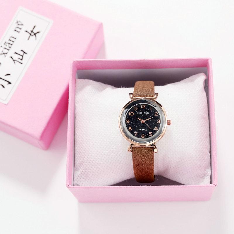 Wind Personality Casual Small Watch Schoolgirl Cute Simple Little Fresh Harajuku Style Versatile Forest System